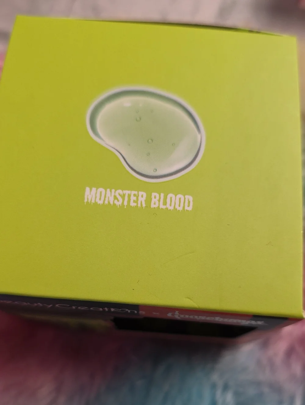 Beauty Creations Goosebumps Monster Blood Peel Off Mask - Purple & Green